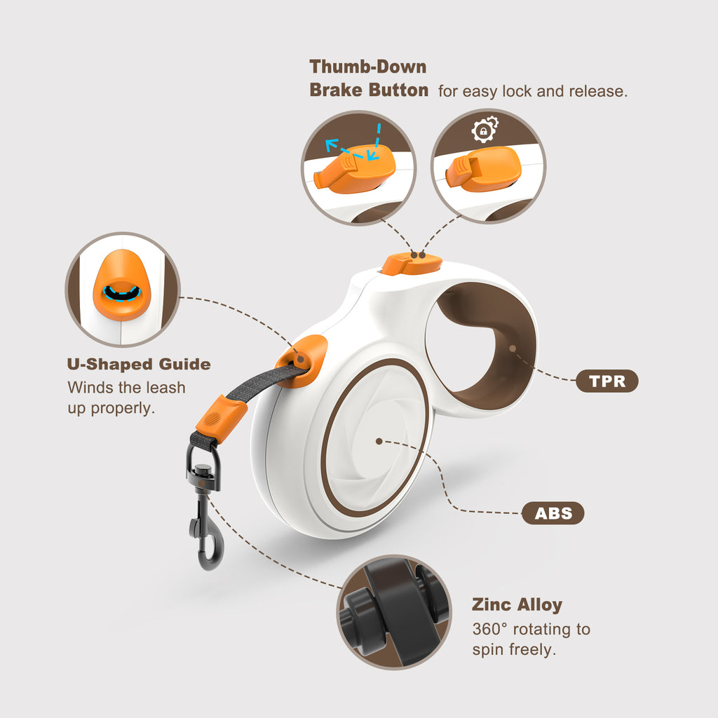 Premium Retractable Dog Leas