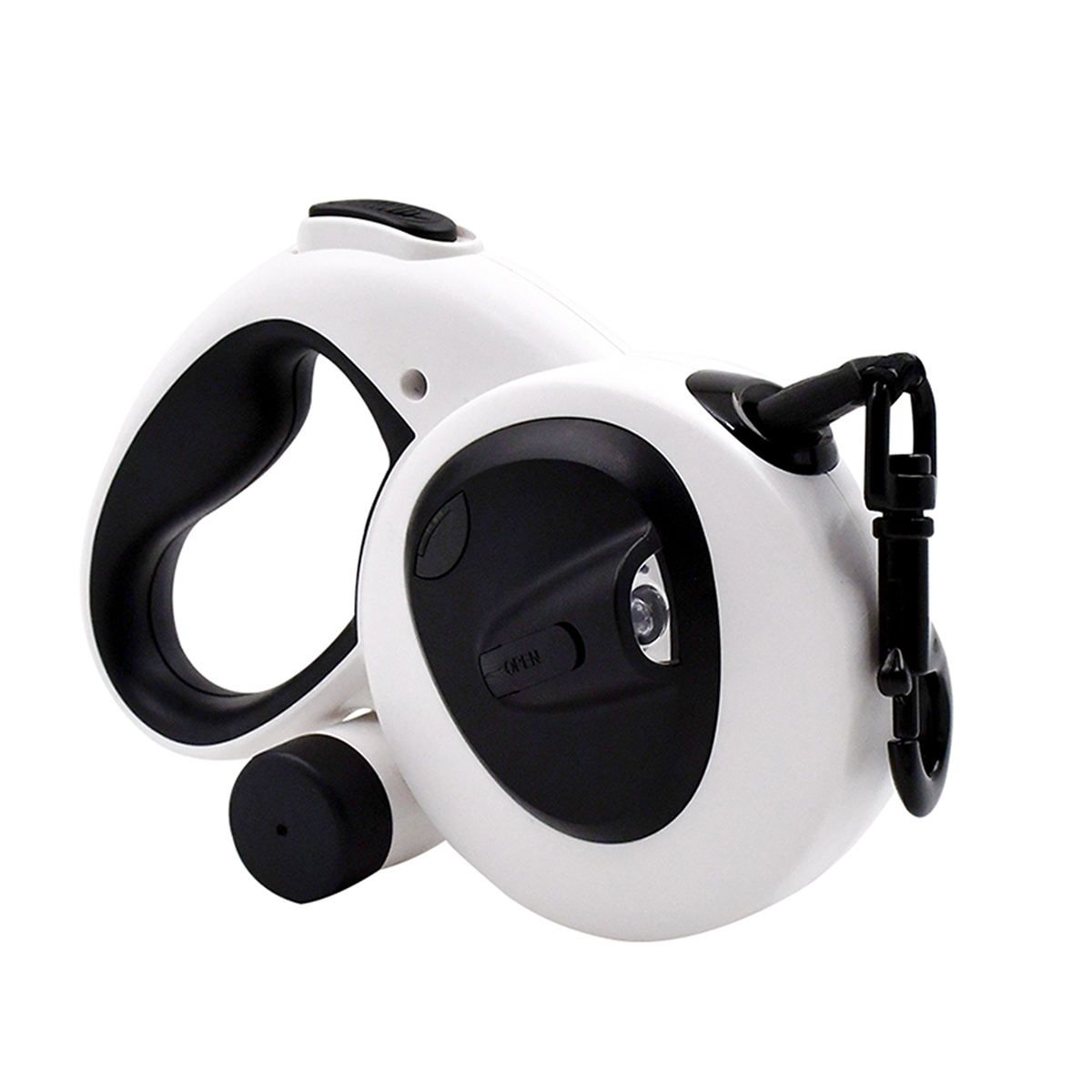 LED Retractable Dog Leash with Dispenser (30KG)