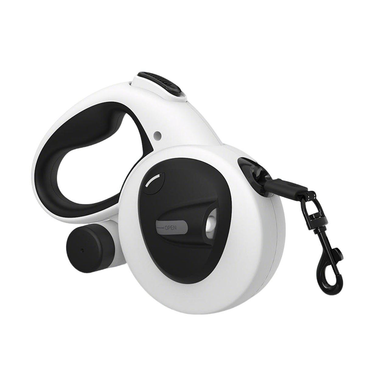 LED Retractable Dog Leash with Dispenser (30KG)