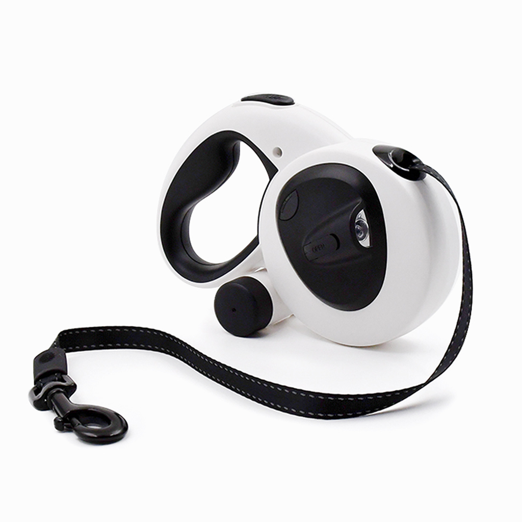 LED Retractable Dog Leash with Dispenser (30KG)