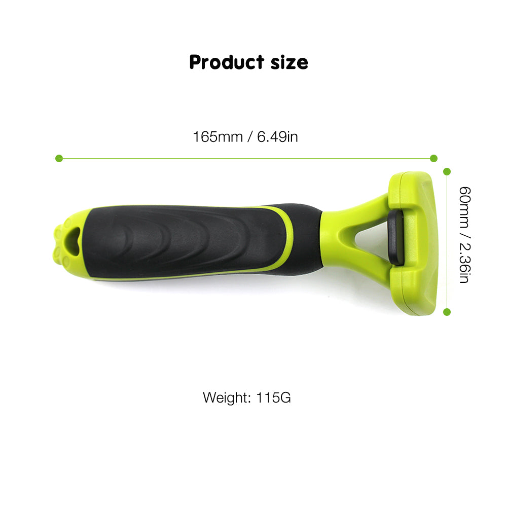 Telescopic Curved Blade Deshedding Comb